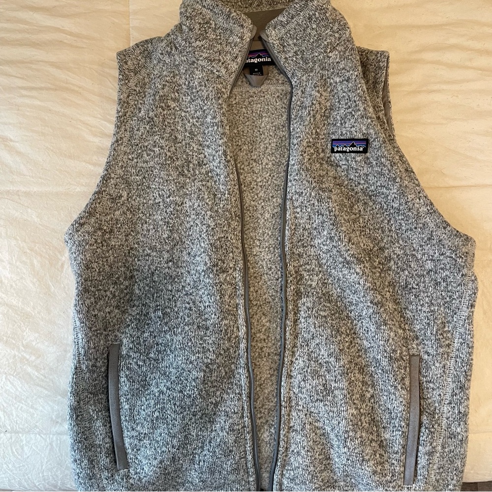 Patagonia Heathered Gray Vest